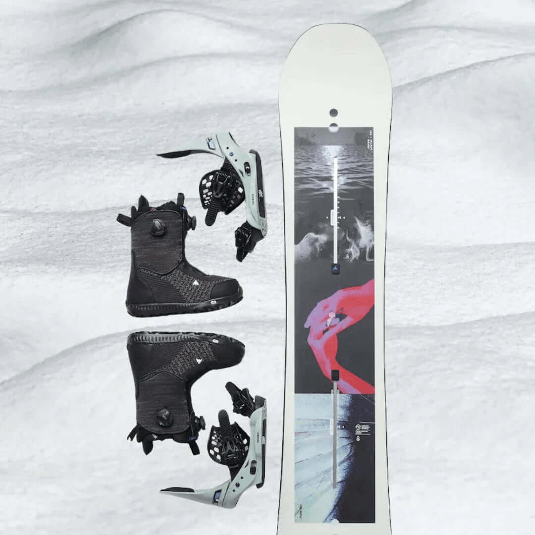Alquiler Esquís Portillo - SnowBoard / Intermedio / Equipo Completo -CaranvaSports - temporada 2026