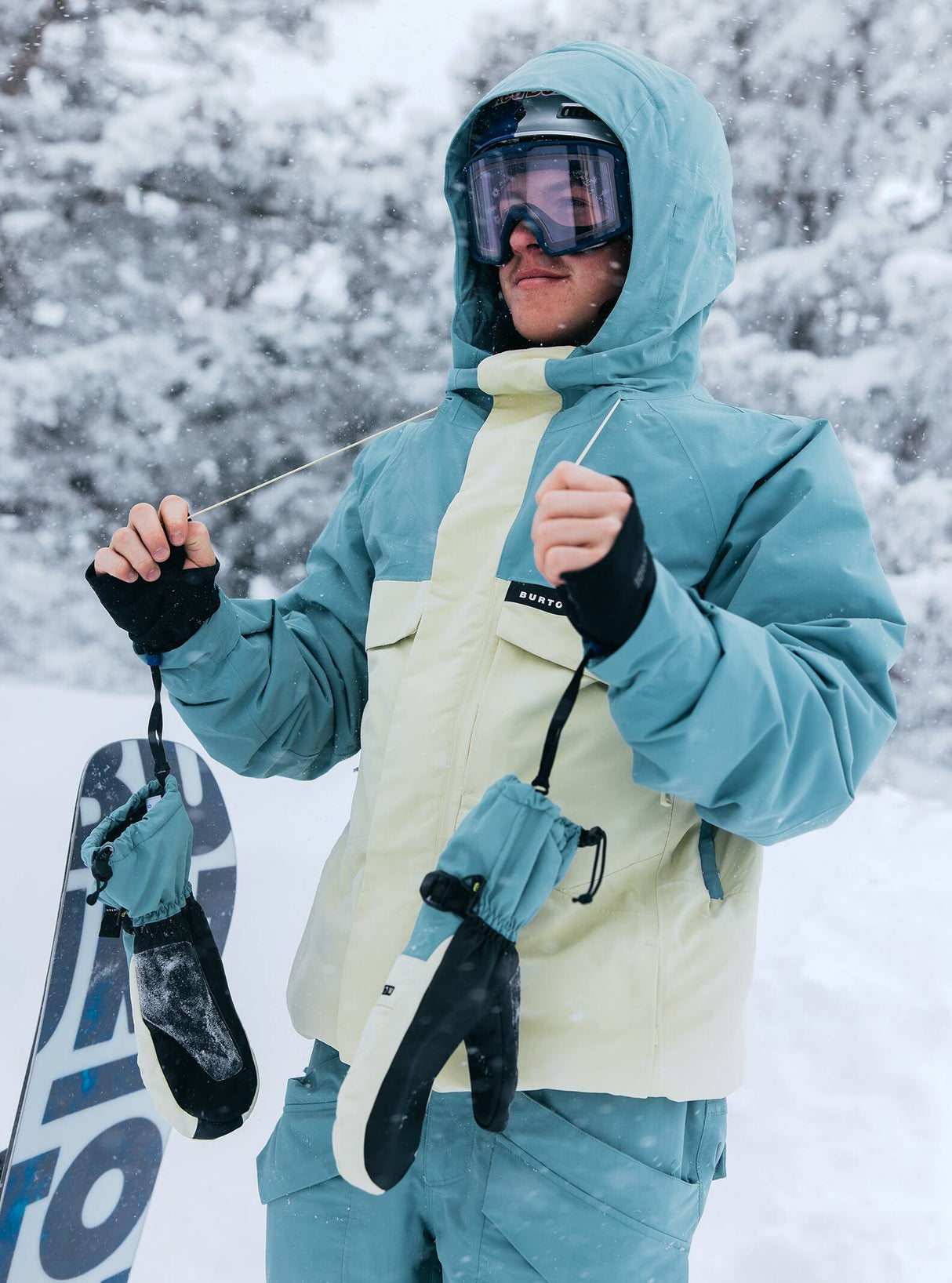 Ropa de nieve incluida en el pack de Bariloche