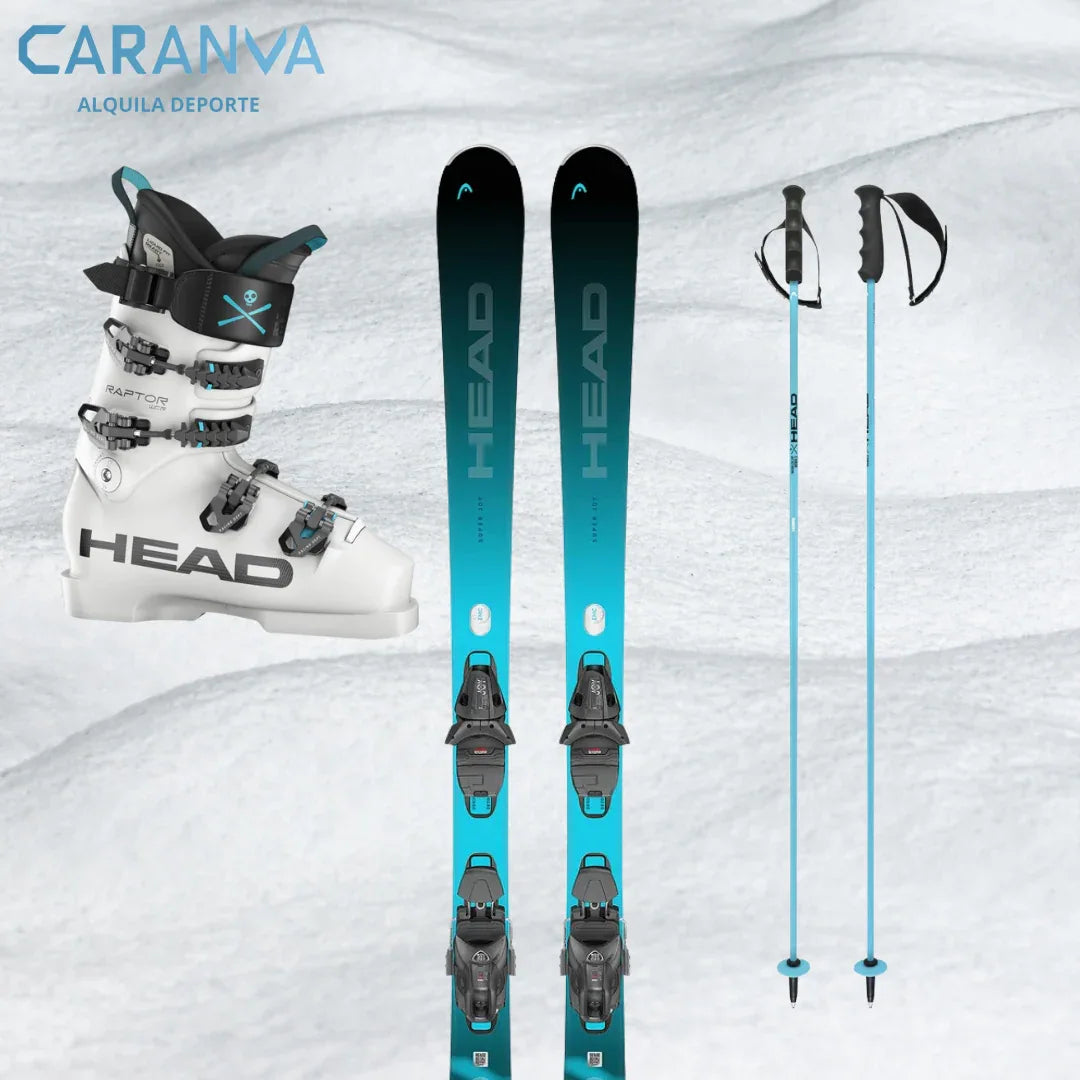 Alquiler Esquís Astún Huesca - Esquí / Avanzado / Equipo Completo - Caranva