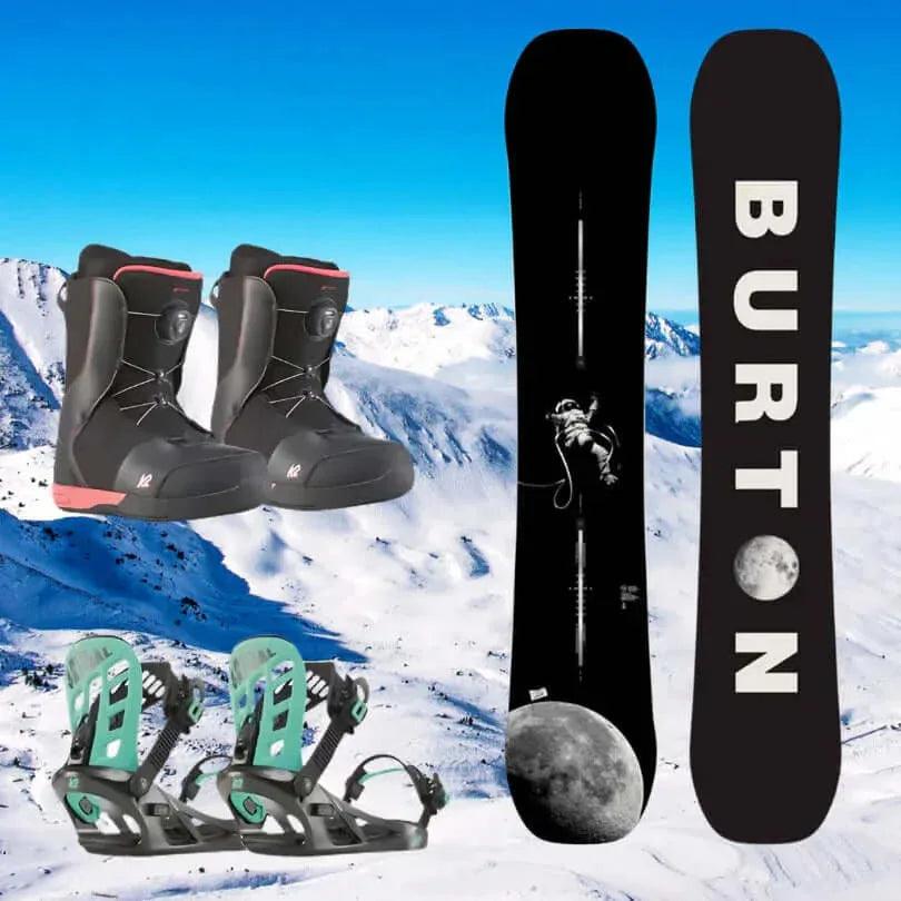 Alquiler Esquís Grau Roig - SnowBoard / Gold / Equipo Completo -CaranvaSports - temporada 2026
