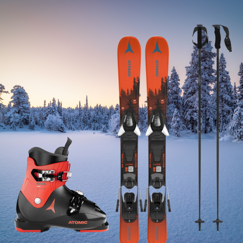 Skiverleih in Grau Roig