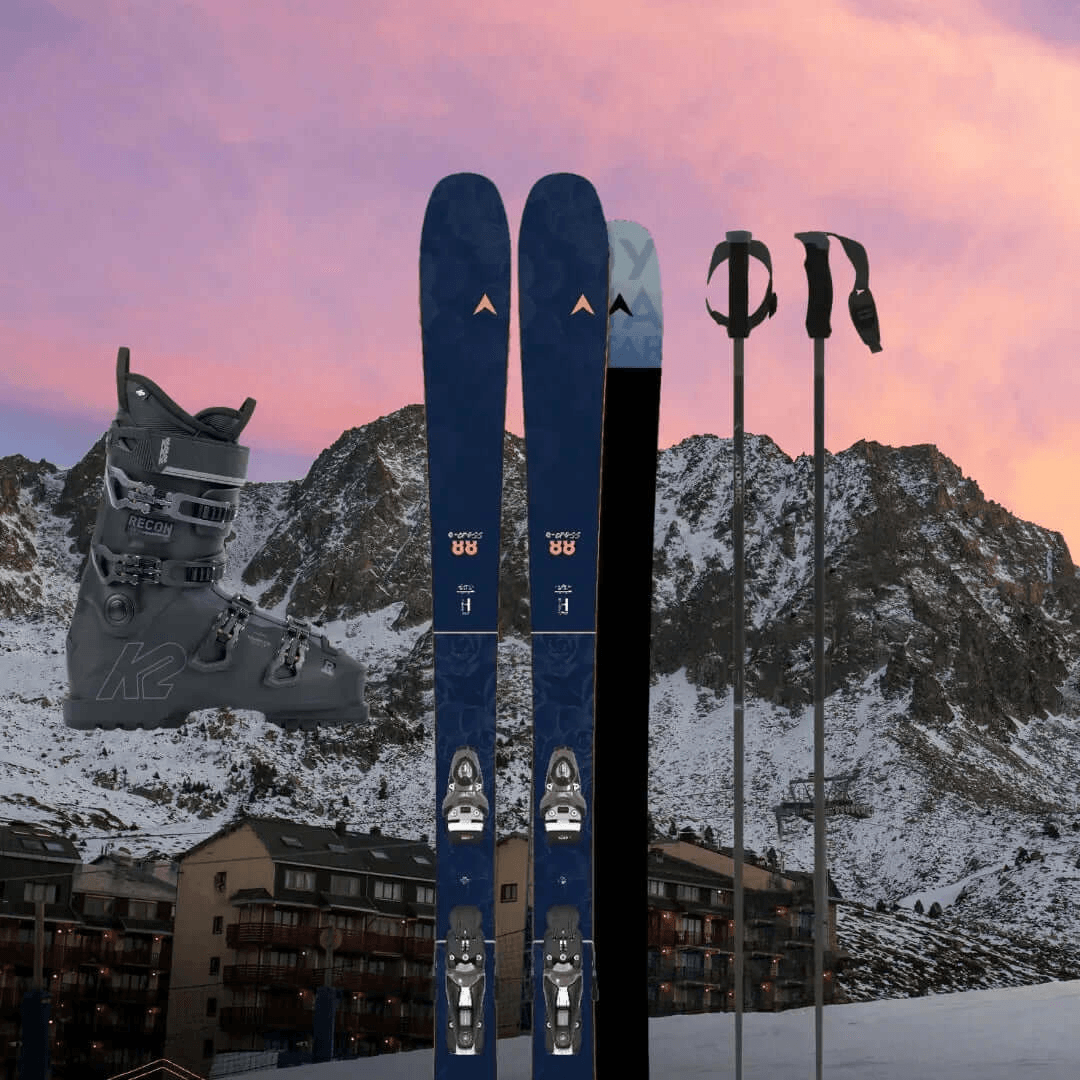 Alquiler Esquís El Tarter Andorra - Esquí / Esquí de Montaña / Completo -CaranvaSports - temporada 2026