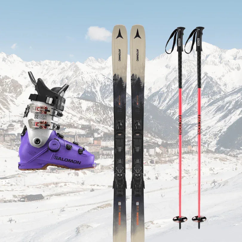 Alquiler Esquís Alagna - Esquí / Bronce / Equipo Completo -CaranvaSports - temporada 2026