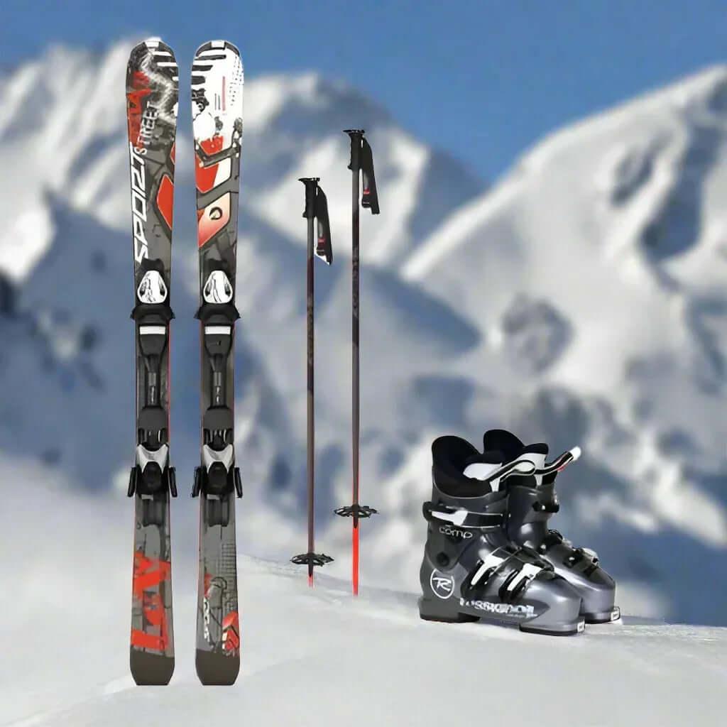Alquiler Esquís Valle Nevado Chile - Esquí / Niños / Equipo Completo -CaranvaSports - temporada 2026