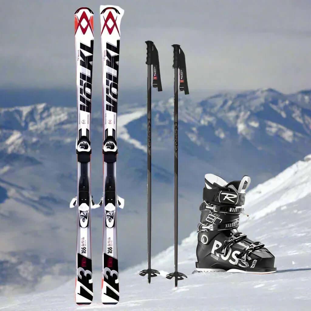 Alquiler Esquís Valle Nevado Chile - Esquí / Intermedio / Equipo Completo -CaranvaSports - temporada 2026