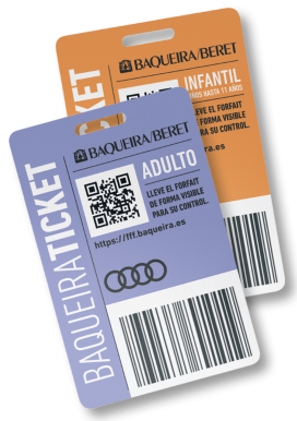 Skipass für Baqueira-Saison 2025/2026