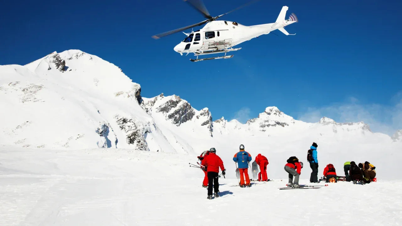 Heliski en los Pirineos - Bautismo Heliski -CaranvaSports - temporada 2026