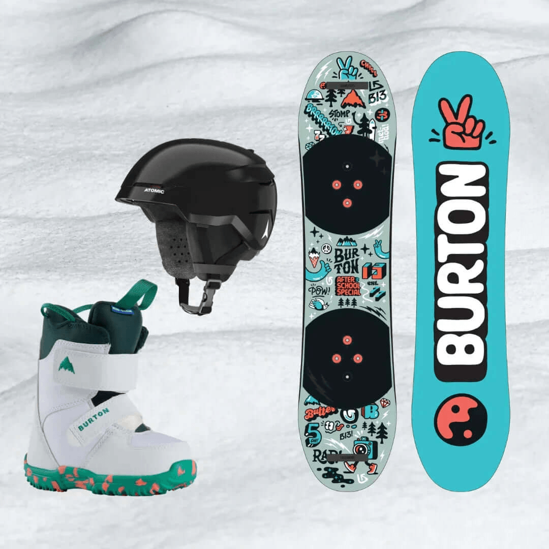 Alquiler Esquís La Parva - SnowBoard / Niños / Equipo Completo -CaranvaSports - temporada 2026