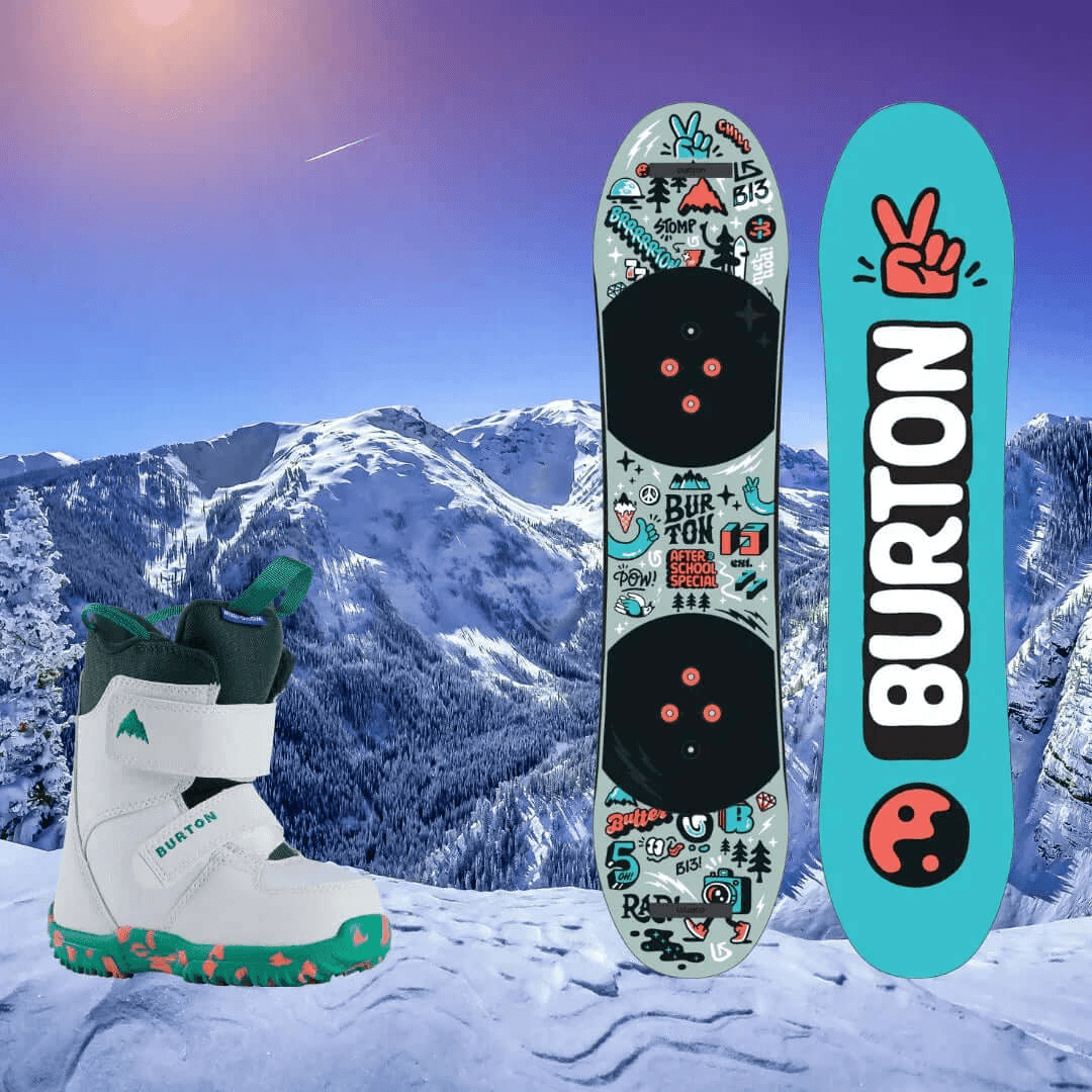 Alquiler Esquís Formigal - SnowBoard / Niños (70-135) / Equipo Completo -CaranvaSports - temporada 2026