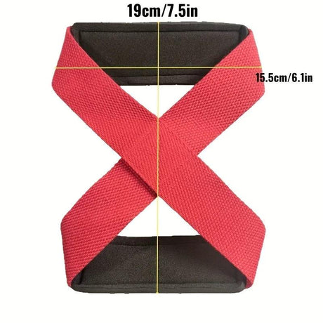 Figura 8 Gym Gurte — Handgelenkbandagen Griff Gewichtheben und Crossfit