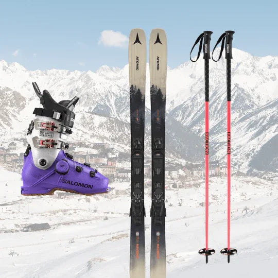 Alquiler Esquís Baqueira Beret - Esquí / Gama TOP (Exclusiva Caranva) / Equipo Completo - Caranva