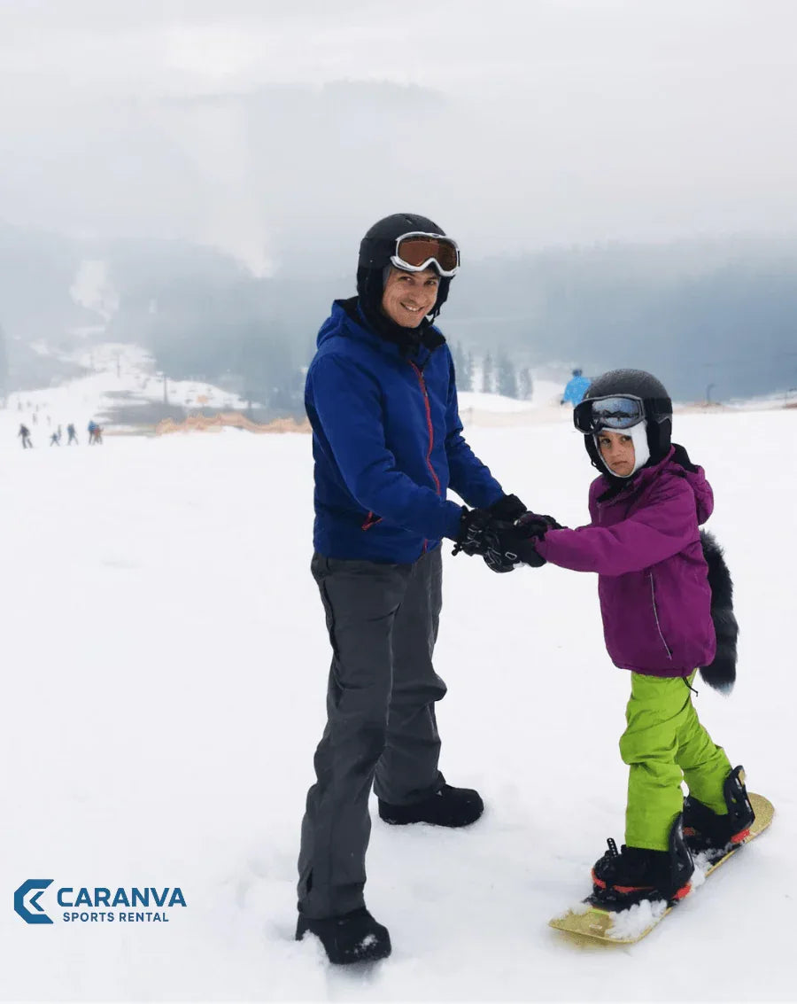 Alquiler Esquís Ordino Arcalís - SnowBoard / Niños Oro / Completo - Caranva