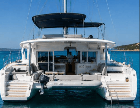 Katamaranvermietung Lluna — Lagoon 450 F Ibiza